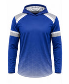 Custom Blue Hockey Hoodie – Wholesale Team Warm Up Hoodie for Clubs