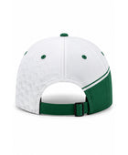 Custom Golf Cap | Wholesale Team Sports Cap | White Green | Apparels Bridge