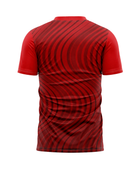Custom Handball Jersey Red Team Shirt, Wholesale, Low MOQ, Bulk Sportswear