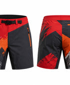 Custom Red & Black Climbing Shorts – Team Uniform Wholesale, Low MOQ, Personalized Name & Number