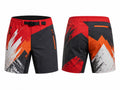 Custom Red & Black Climbing Shorts – Team Uniform Wholesale, Low MOQ, Personalized Name & Number