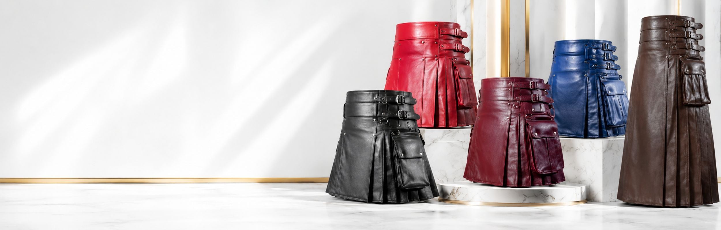 Custom Leather Kilts