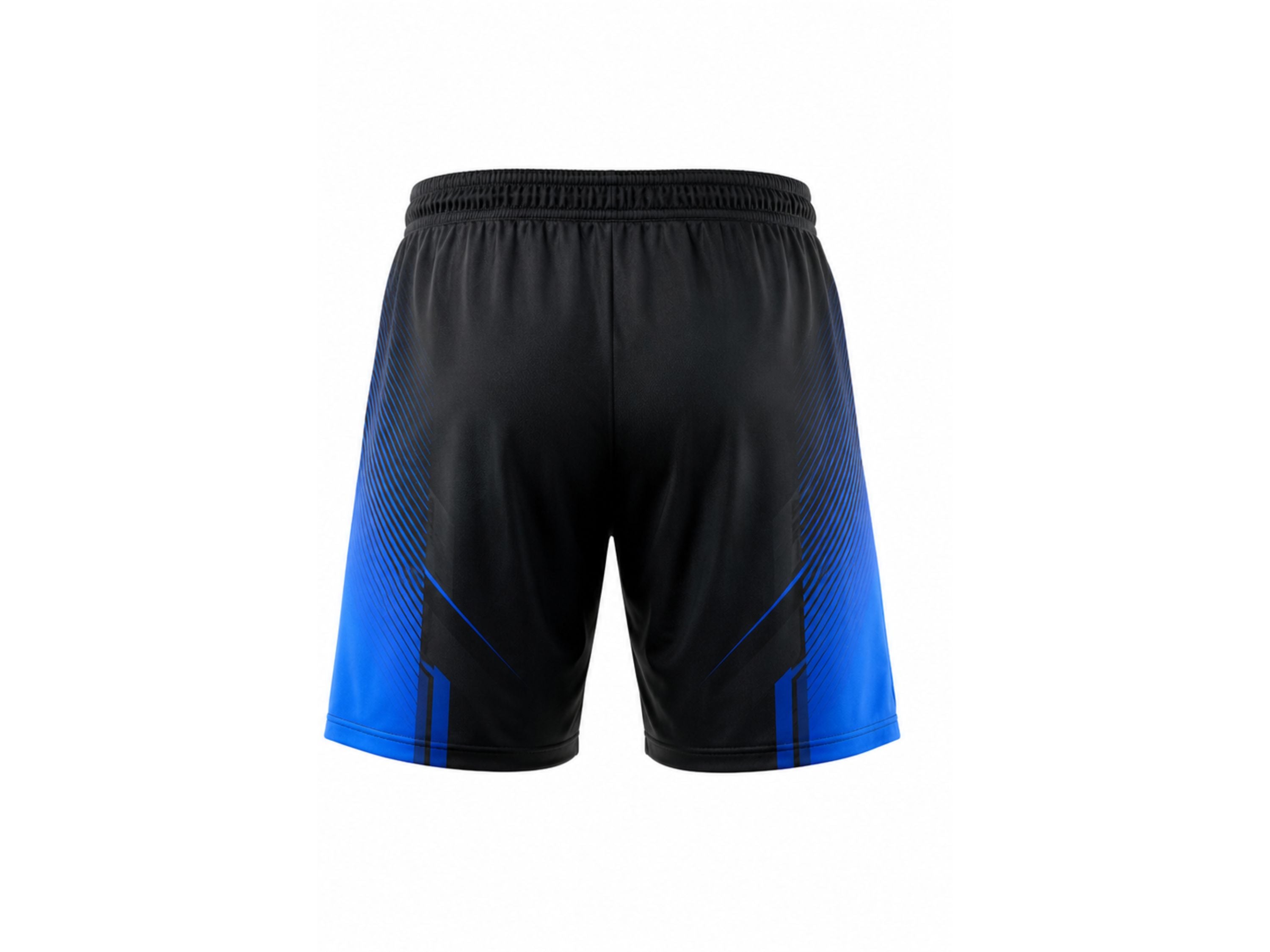 Black & Blue Padel Shorts – Team Performance Sportswear, Wholesale Bulk, Low MOQ