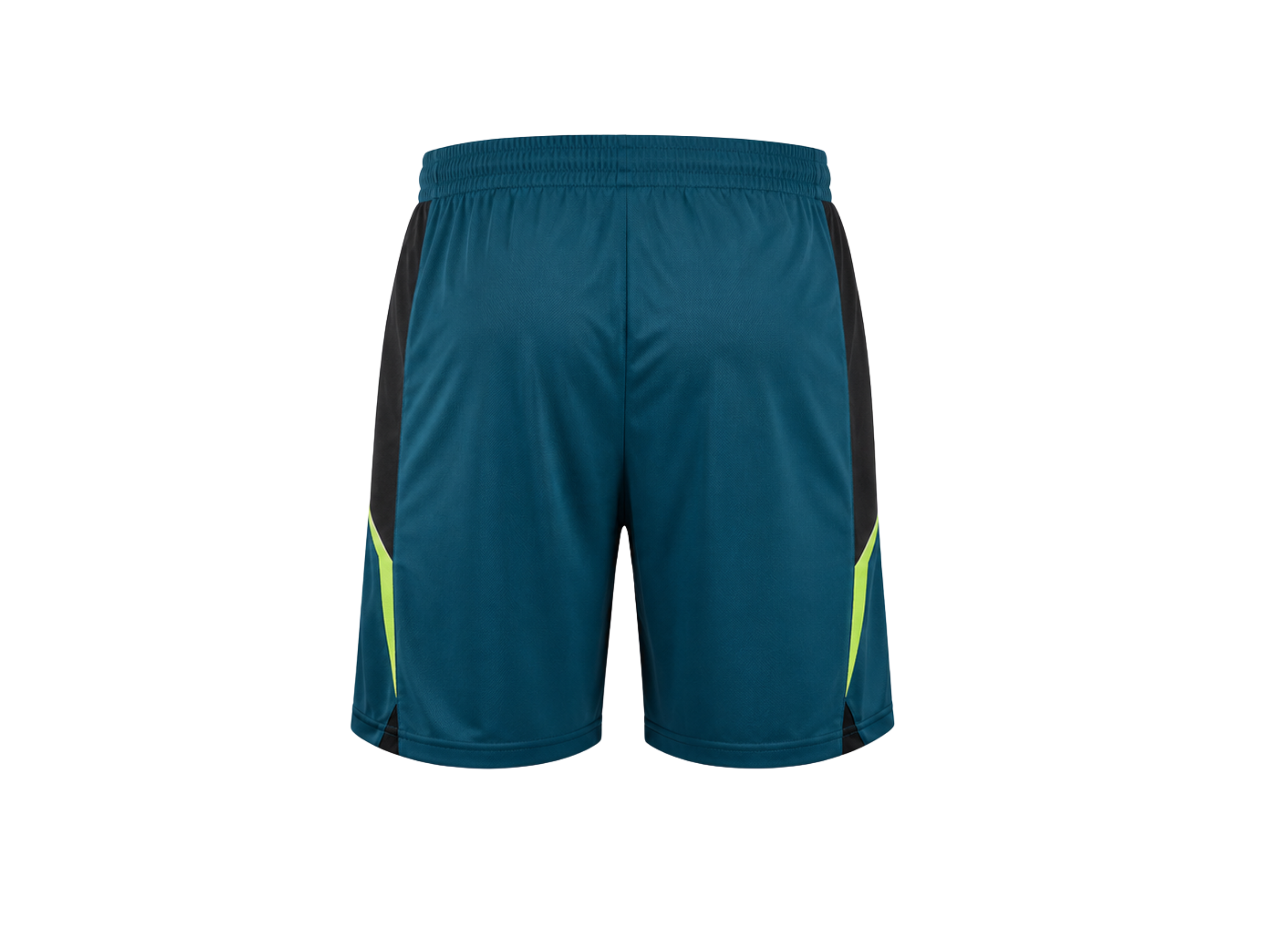 Teal & Black Ping Pong Shorts – Team Table Tennis Performance Wear, Wholesale Bulk, Low MOQ
