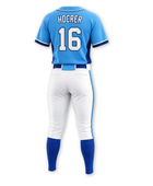 Custom Blue Softball Uniform Set – Home & Away Jersey and Pants for Wholesale Teams