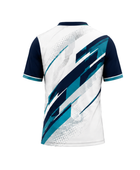 Custom Blue & Teal Dart Jersey – Team Uniform Wholesale, Low MOQ, Personalized Name & Number