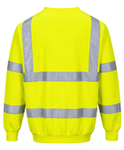 Railway Hi-Vis Sweatshirt Yellow | B2B Low MOQ Railway Workwear Manufacturer