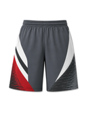 Custom Dark Gray Dart Shorts – Team Uniform Wholesale, Low MOQ, Personalized Name & Number