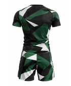 Custom Black & Green Camouflage Combat Uniform – Team Set Bulk, Low MOQ, Personalized Name & Number