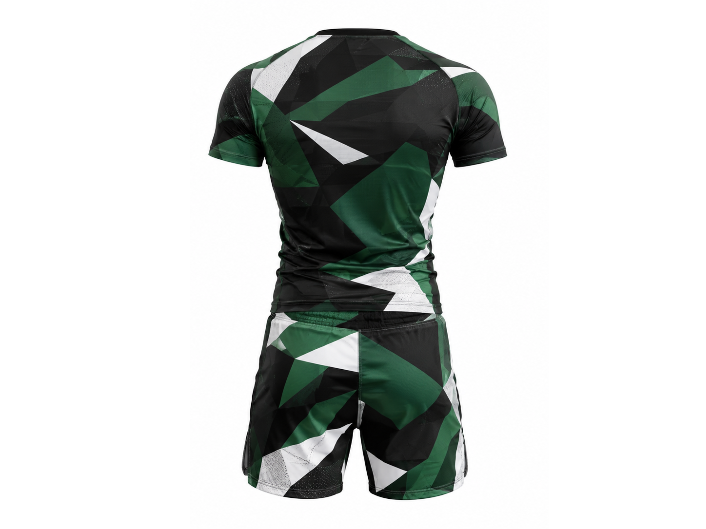 Custom Black & Green Camouflage Combat Uniform – Team Set Bulk, Low MOQ, Personalized Name & Number