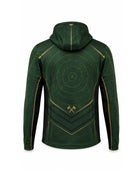 Custom Forest Green Sublimated Axe Throwing Full-Zip Hoodie – Venue Teamwear