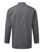 Long Sleeve Chef Jacket Grey | B2B Low MOQ Hospitality Workwear Manufacturer