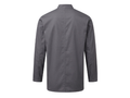 Long Sleeve Chef Jacket Grey | B2B Low MOQ Hospitality Workwear Manufacturer