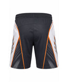 Black & orange Archery Shorts – Bulk Team Shorts, Low MOQ, Wholesale Performance Sportswear