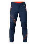 Climbing Pants – Custom Navy Orange Bouldering Teamwear Wholesale