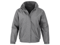 Security Workwear Jacket – Low MOQ B2B Waterproof Outerwear in Grey