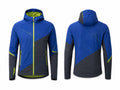Climbing Softshell Jacket – Custom Blue Lime Full-Zip Teamwear