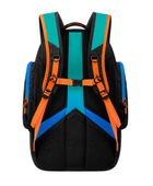 Custom Lacrosse Backpack – Black Orange Wholesale Team Gear Bag