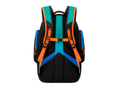 Custom Lacrosse Backpack – Black Orange Wholesale Team Gear Bag
