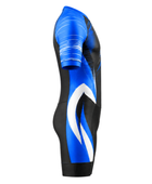 Custom Cycling Skin Suit | Wholesale Aero Race Suit | Black Blue White | Apparels Bridge