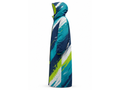 Custom Swim Parka – Teal Navy Wholesale Swim Team Deck Coat