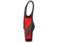 Custom Cycling Bib Shorts | Wholesale Cycling Team Bibs | Black Red | Apparels Bridge
