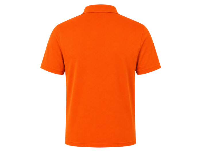 Short Sleeve Work Polo Shirt Orange  B2B Low MOQ Custom Work Polo Shirt Manufacturer