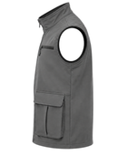 Custom Softshell Sleeveless Grey Hunting Jacket B2B