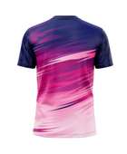Custom Navy Pink Badminton Training Shirt – Wholesale Team Jersey