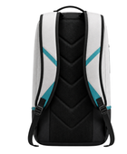 Custom White Teal Badminton Backpack – Wholesale Team Racket Bag