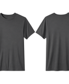 School Short Sleeve Performance Tee Charcoal Grey | B2B Low MOQ Wholesale