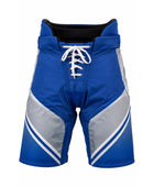 Custom Ice Hockey Pant Shell – Royal Blue Silver Sublimated Hockey Pants Shell Wholesale