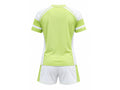 Custom Badminton Uniform – Green & White Team Set, Wholesale, Low MOQ, Bulk Sportswear