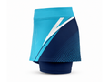 Custom Women’s Padel Skort – Cyan Navy Wholesale Teamwear