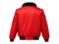 B2B Pilot Jacket Red Low MOQ Workwear Jacket Manufacturer