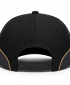 Custom Black Gold Baseball Cap | Wholesale Team Hat for Bulk Orders and Private Label