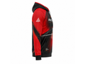Custom Padel Hoodie – Black Red Orange Pullover Teamwear Wholesale