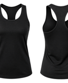 Custom Parkour Racerback Training Tank – Black Sublimated Chase Tag Practice Wear