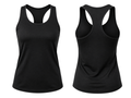 Custom Parkour Racerback Training Tank – Black Sublimated Chase Tag Practice Wear