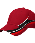 Custom Red Black Disc Golf Cap – Wholesale Club Team Headwear