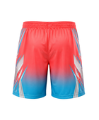 Red Custom Flag Football Shorts Wholesale Bulk Team Kit, Low MOQ, B2B Performance Apparel