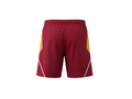 Custom Maroon Cricket Shorts – Gold Team Training Shorts for Clubs