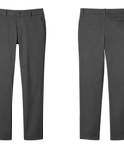 Straight Fit School Uniform Pant Charcoal Grey | B2B Low MOQ Wholesale