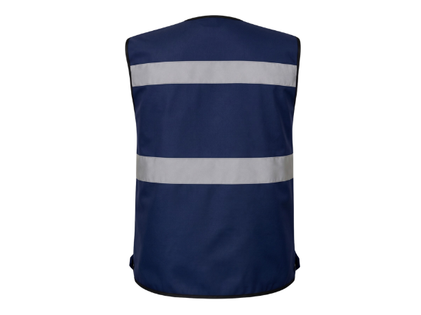 B2B Security Tool Vest Navy/Grey Custom Security Uniform Low MOQ