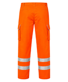 Custom Orange Security Trousers Low MOQ Workwear Manufacturer