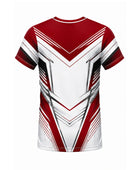 Red & White Wrestling Singlet – Team Performance Sportswear, Wholesale Bulk Uniform, Low MOQ