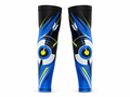 Custom Archery Arm Sleeves – Blue Black Sublimated Team Shooting Accessories