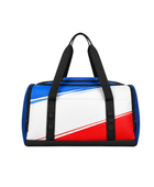Custom Football Team Bag – Red Blue White Duffle Bag for Wholesale Clubs