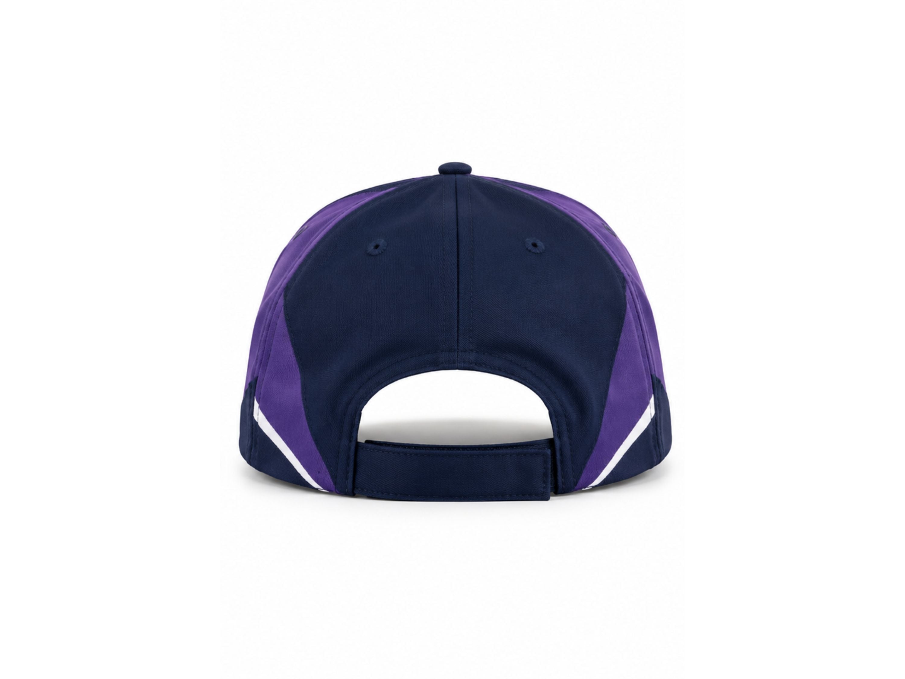 Custom Navy Purple Cricket Cap – Wholesale Team Headwear for Clubs