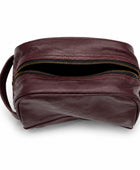 Personalized Men’s Leather Toiletry Bag Wholesale | Custom Dopp Kit Private Label Manufacturer